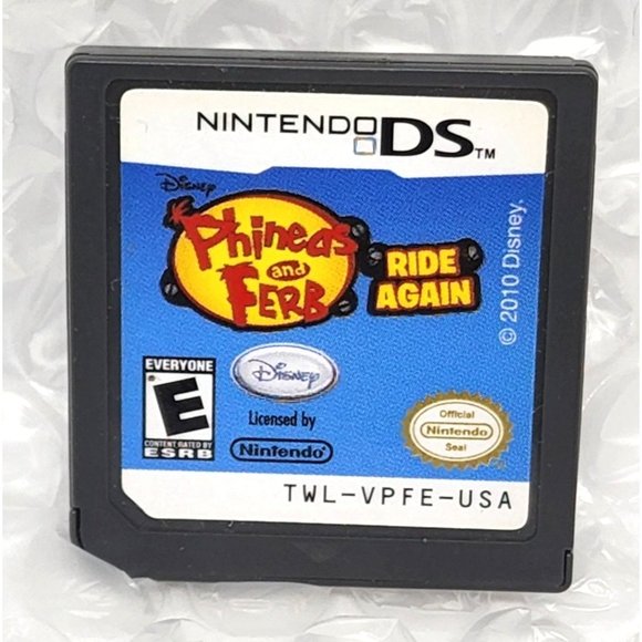 Phineas and Ferb Ride Again Nintendo DS Game Only NO Case or Manual Works - Picture 3 of 3